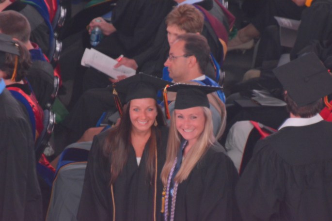 Grad with best friend